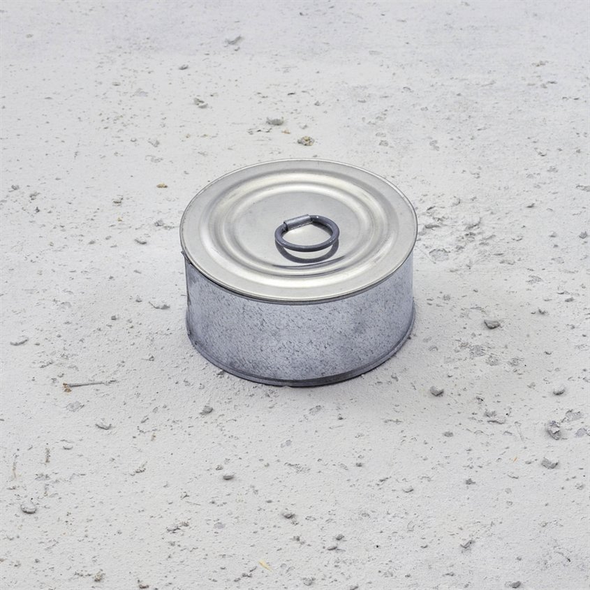 Nokiluukku pyöreä, läkkipelti, Ø 110mm