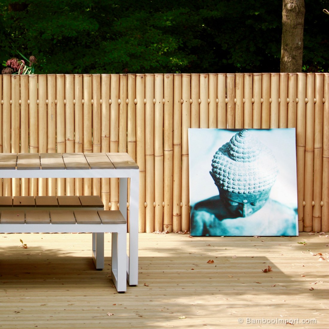 Jättiläinen paneeli jättiläis bambua varten 180 x 120 cm - Image 3