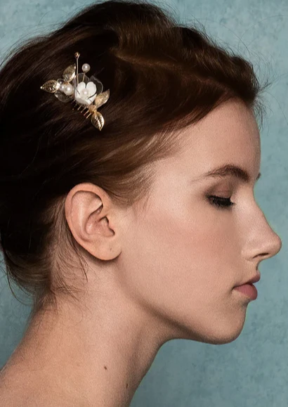 Jasmine Flower Fairy -hiuskoriste | Kulta