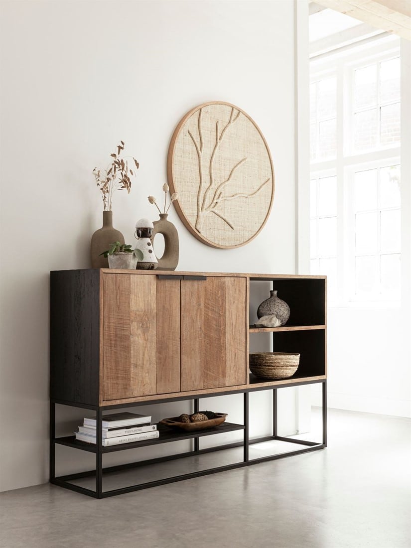 Cosmo dresser No.1 tiikkipuinen senkki